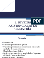 Niveles Asistenciales en Geriatria