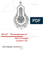 Thermo II Lecture 22