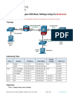 21.2.10 Optional Lab - Configure ASA Basic Settings Using The CLI - ILM