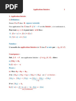 CHAPITRE 3 Applications Linéaires