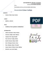 1NOMENCLATURA QUÍMICA INORGÁNICA Grupo 4