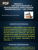 Procedimiento Administrativo Sancionador - Ley 27444