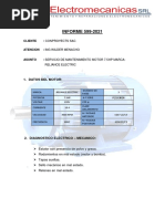 Informe 600 Mantenimiento Reliance