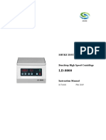 Benchtop High Speed Centrifuge LD-8000Instruction Manual - TG-16S