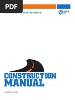 2009 NDOT Construction Manual