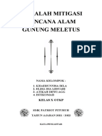 Makalah Mitigasi Gunung Meletus