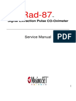 Masimo Rad-87 Pulse Oximeter - Service Manual