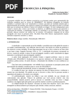 INTRODUÇÃO À PESQUISA. Paper.1