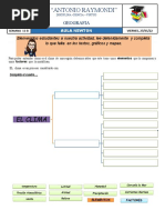 Ficha de Elementos y Factores Del Clima