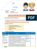 Actividad de Aprendizaje Leyenda