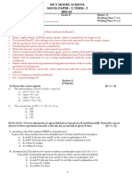 Term-2 - Grade 8 Math Mock Paper-2