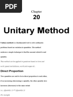 Unitary Method Details MCQ and Solution