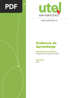 Programación Estructurada Semana 2 Preguntas