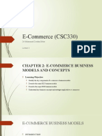 E-Commerce (CSC330) : DR Muhammad Zeeshan Babar