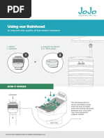 JoJo DIY Leaflet Using Our Rainhead