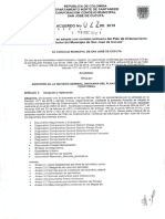 Revisión Ordinaria Del Plan de Ordenamiento ACUERDO 022 DEL 19 de DICIEMBRE de 2019 P.O.T .