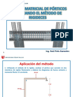 12 Sesion - (Análisis Matricial de Pórticos Empleando El Método de Rigideces)