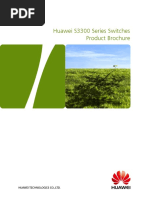 Huawei S3300 Series Switches Product Brochure