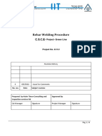 Rebar Welding Procedure Rev 02