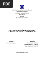 Planificación Nacional - Ciencias Fiscales