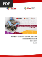 Proyecto Educativo Regional de Tacna 2022 - 2029