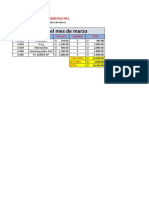 Examen Final de Excel 1 30 de Mayo Del 2022