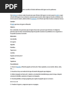 Informe de Un Experimento Científico El Efecto Del Humo Del Cigarro en Los Pulmones