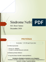 Sindrome Nefrótico Nefrítico Semiología 2020