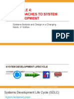 Module 4 - Approach To System Development