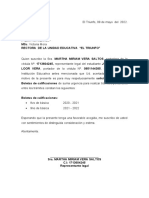 Solicitud de Entrega de Promociones.e.e.b. El Triunfo