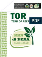 Term of Reference KKN