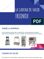 Cadena de Valor Frionox