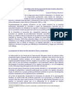 Guia Metodologica para La Elaboracion de La Propuesta de Intervencion Educativa