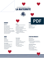 Checklist Maternite FR