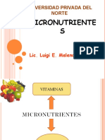 Clase 4 - Micronutrientes Vitaminas Liposolubles