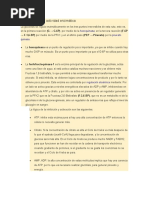 Regulación de La Actividad Enzimática Alosterica y Covalente en Glucolisis