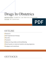 Drugs in Obstetrics