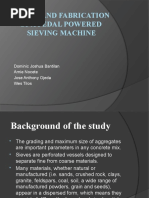 Design and Fabrication of A Pedal Powered Sieving Machine