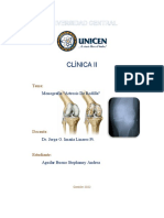 Artrosis de Rodilla - Universidad Central