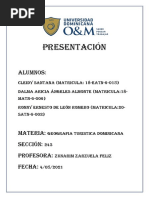 Geografia Turistica Dominicana Práctica Final