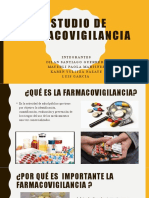 Estudio DE Fármacovigilancia