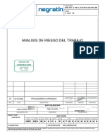 Analisis de Riesgo Del Trabajo