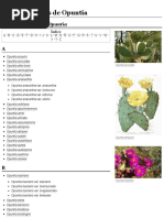 Anexo - Especies de Opuntia - Wikipedia, La Enciclopedia Libre