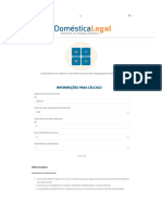 Calculadora de Salário e Provisão Mensal de Empregadas Domésticas - Doméstica Legal