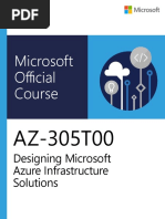 AZ 305 Designing Microsoft Azure Infrastructure Solutions