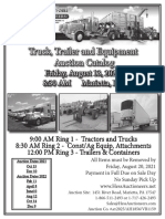 Hess Auctioneers August 13 2021 Truck Trailer Equip Auction