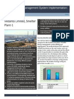 Vedanta Limited, Smelter Plant-1: Case Study