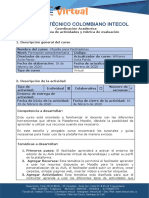 Anexo 3. Guía de Actividades y Rúbrica de Evaluación