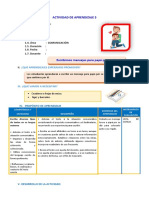 D5 A1 SESION Escribimos Mensajes para Papá Por Su Día