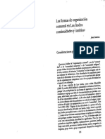 Las Formas de Organizacion Comunal en Los Andes Por Jesus Contreras